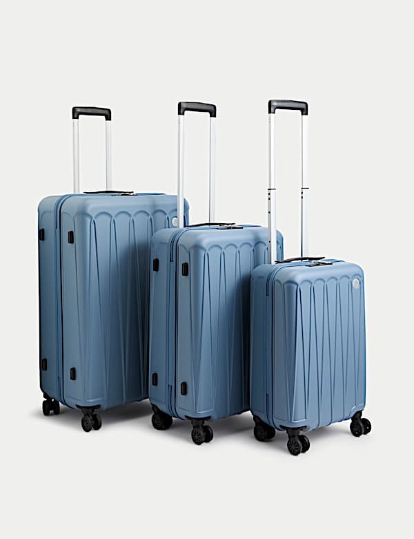 Amalfi 4 Wheel Hard Shell Large Suitcase - BG