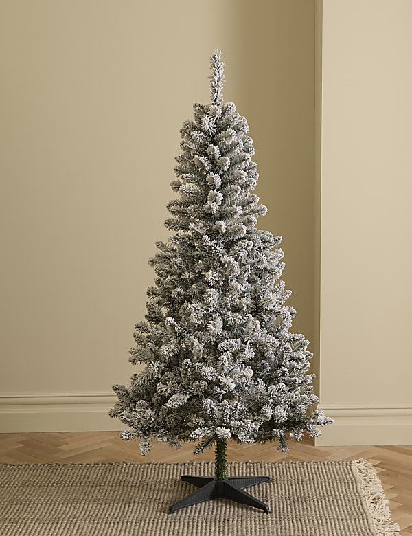 6ft Snowy Spruce Christmas Tree