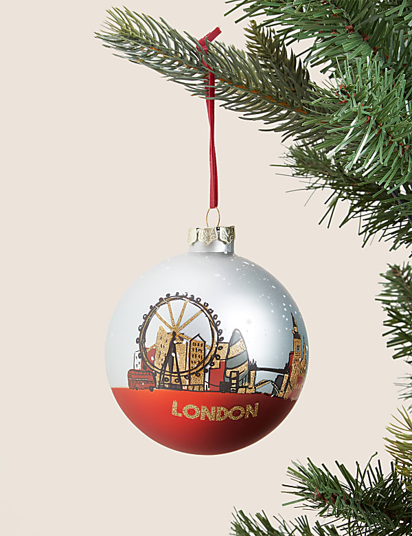 Glass London Landmarks Bauble - MX