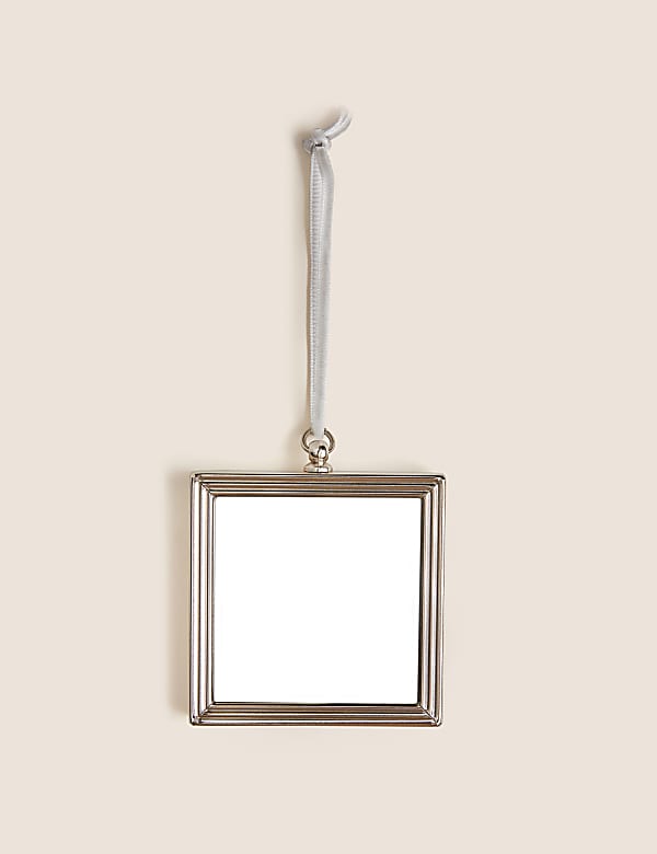 Cadre photo argent&eacute; &agrave; suspendre - LU