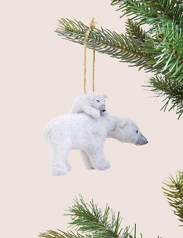 Eisbär als Dekoration zum Aufhängen - DE