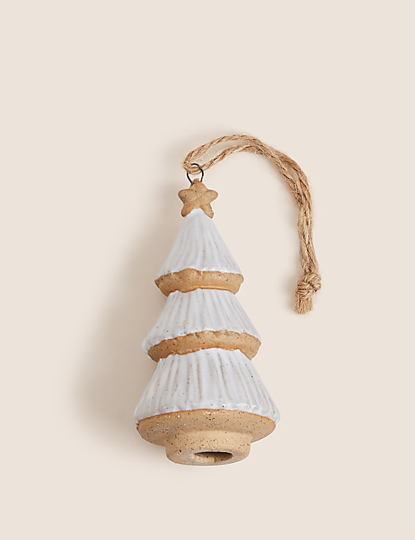 Ceramic Hanging Tree Decoration - FR
