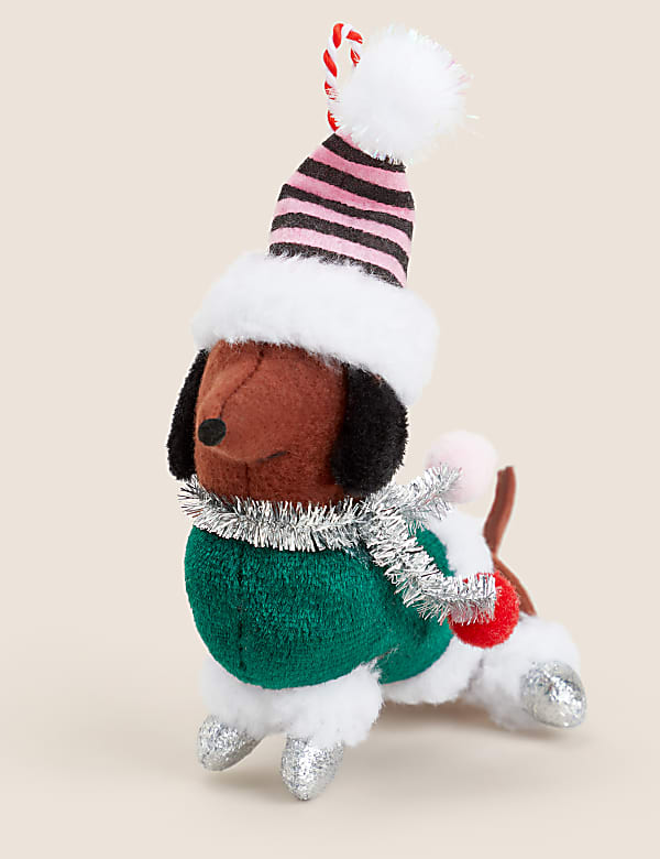 Hanging Sausage Dog Decoration - CH