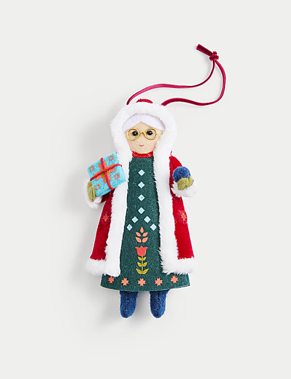 Felt Mother Claus Hanging Decoration - VN