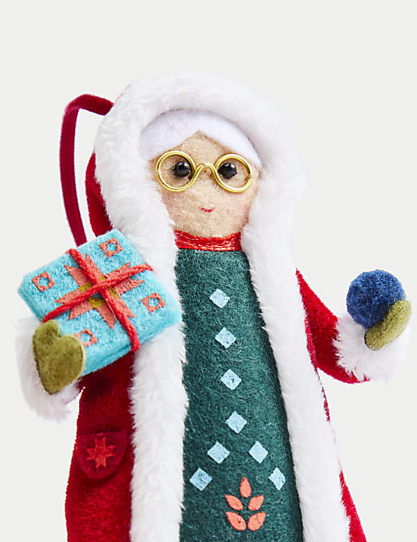 Felt Mother Claus Hanging Decoration - VN
