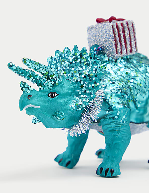 Glass Dinosaur Hanging Decoration - FR