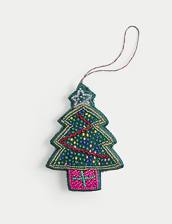 Hangende versiering met kraaltjes - BE