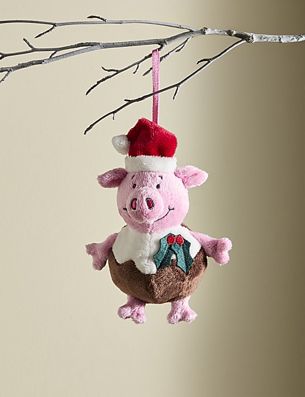 Percy Pig™ Christmas Pudding Decoration - CA