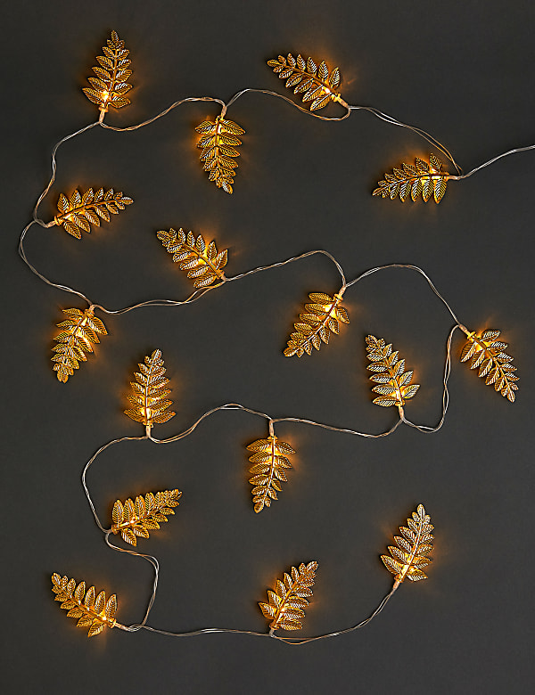 Gold Leaf String Lights - RS