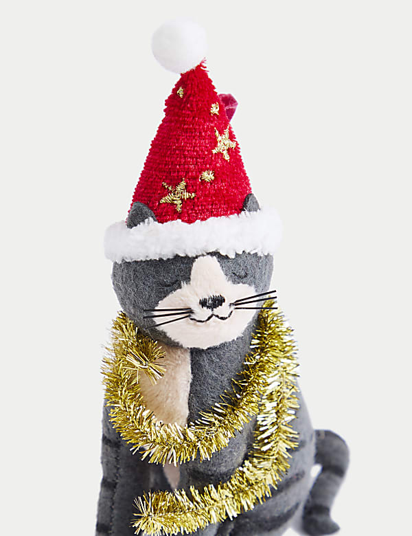 Felt Cat Hanging Decoration - CH