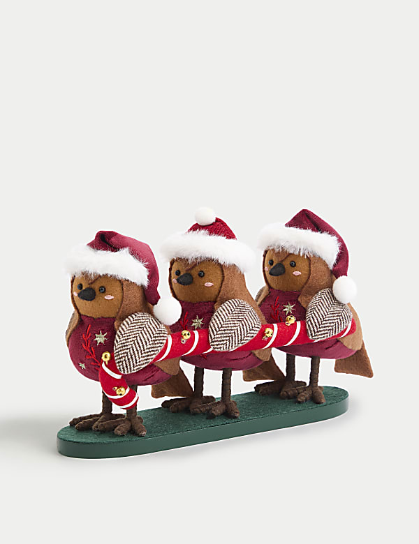Robin & Candy Cane Room Decoration