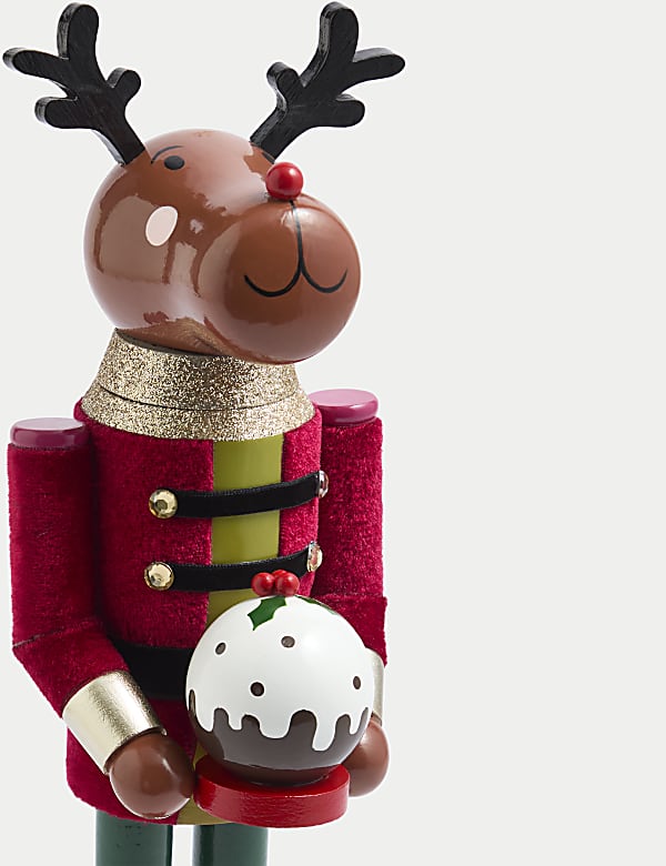 Reindeer Nutcracker Room Decoration - IS