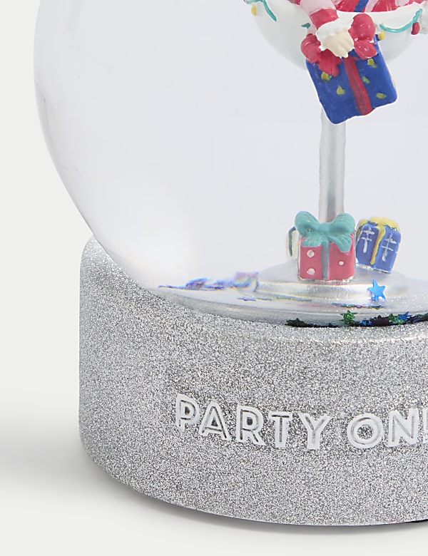 Santa Snow Globe