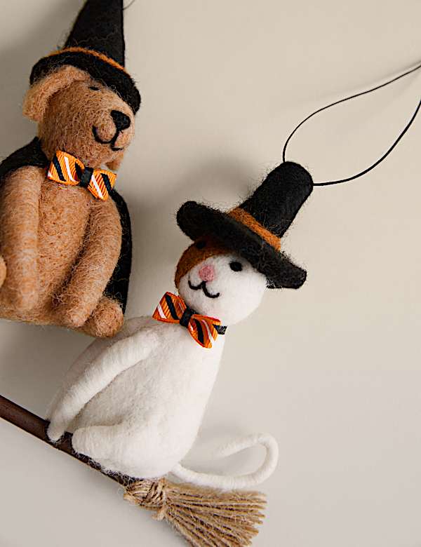 מארז 2 קישוטי תלייה מבד לבד להאלווין - IL