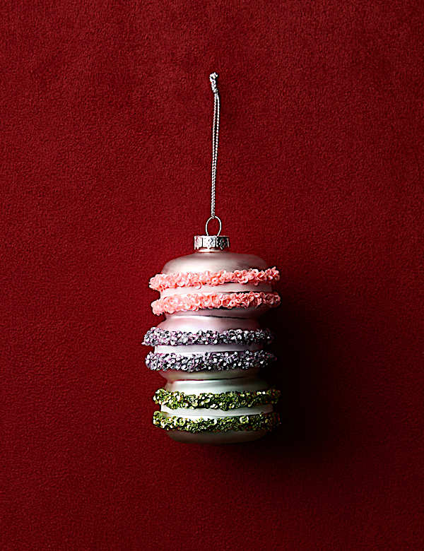 Glass Hanging Macarons Decoration - RO