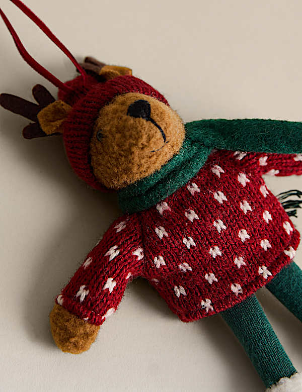 Felt Hanging Reindeer Decoration - BE