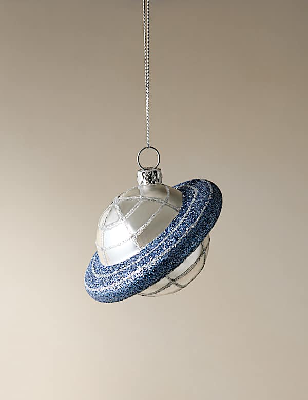Glass Hanging UFO Decoration - AU