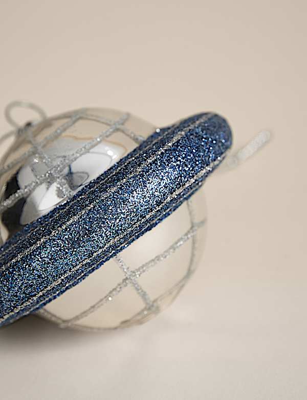 Glass Hanging UFO Decoration - CZ