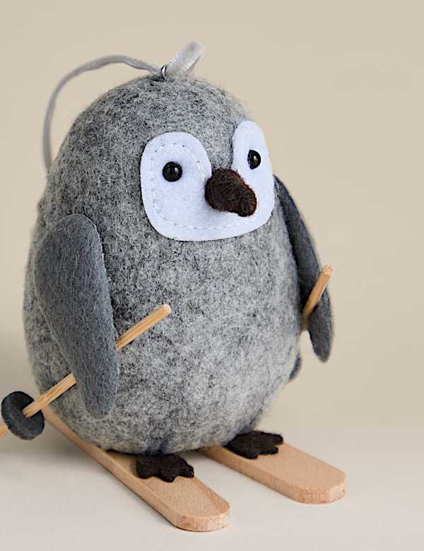 Felt Hanging Baby Penguin Decoration - GR