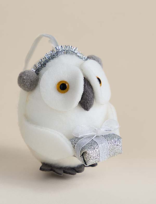 Felt Hanging Owl Decoration - NL