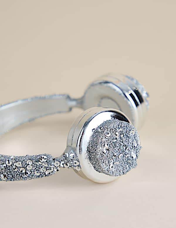 Glass Hanging Headphones Decoration - GR