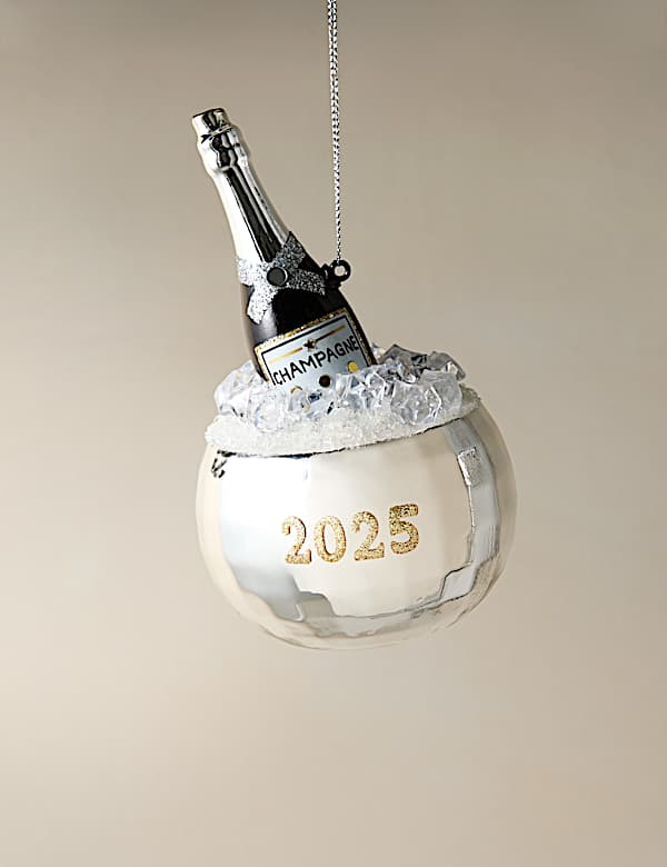 Hanging Disco Champagne Decoration - ES