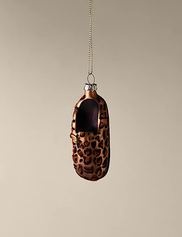 Leopard Mule Glass Hanging Decoration - IL