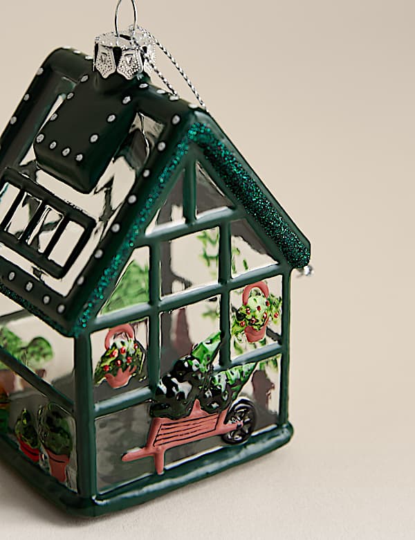Glass Hanging Greenhouse Decoration - JE