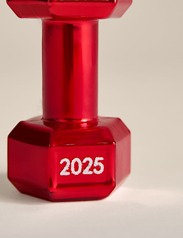 Glass Hanging Dumbbell Decoration - AU