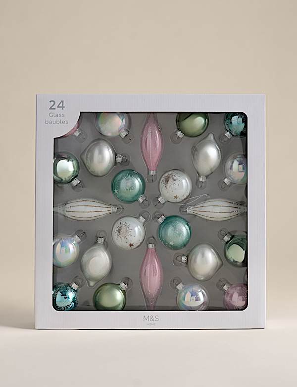 boules en verre d&eacute;coratives - CA