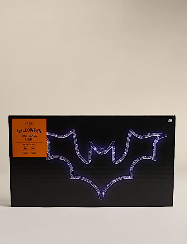 Halloween Light Up Bat Wall Decoration - GR