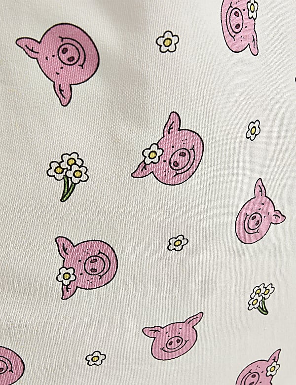 Percy Pig&trade; Floral Tote Bag - NL