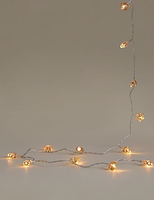 20 Confetti Star Battery String Lights - SK