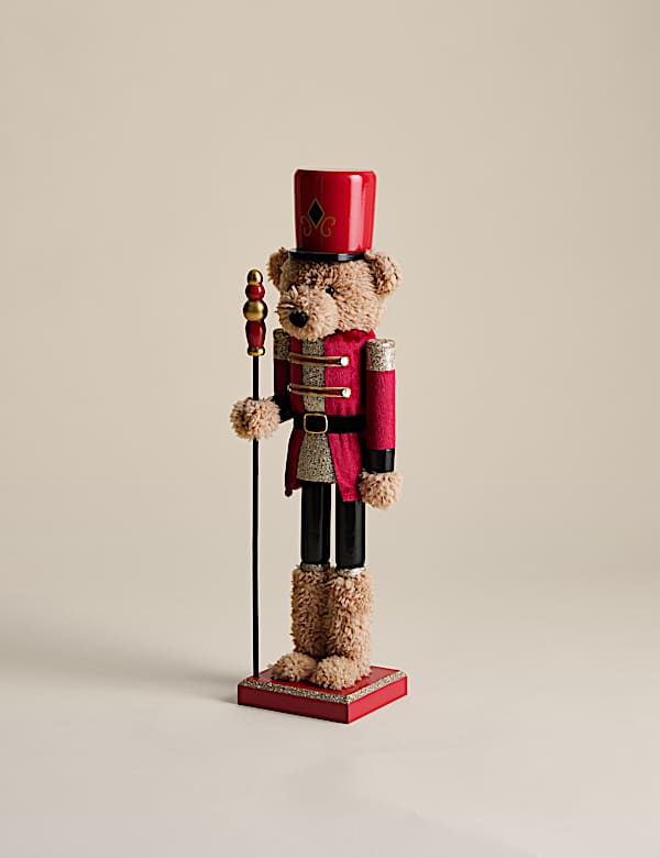 Adorno de habitación con diseño de cascanueces del oso Spencer - ES