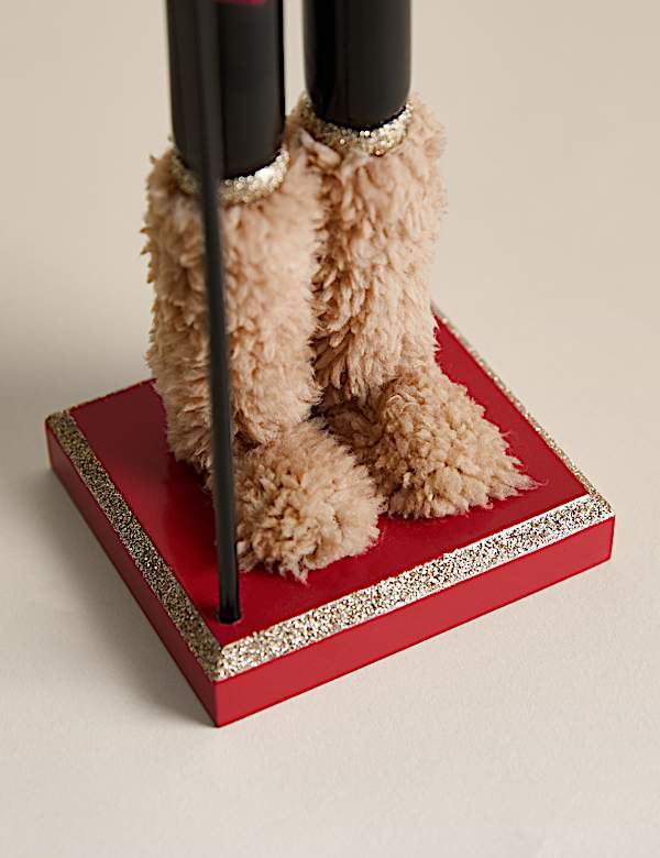 Adorno de habitación con diseño de cascanueces del oso Spencer - ES