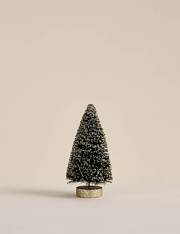 מארז 5 קישוטים בגודל מיני לחדר בצורת עץ מחט - IL