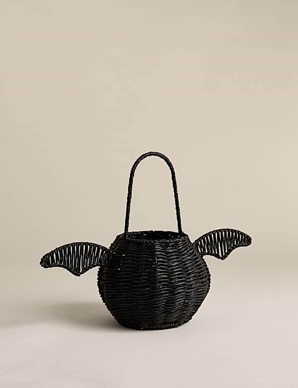 Halloween Bat Basket Decoration - AU