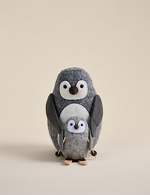 Felt Penguin Duo Room Decoration - GR