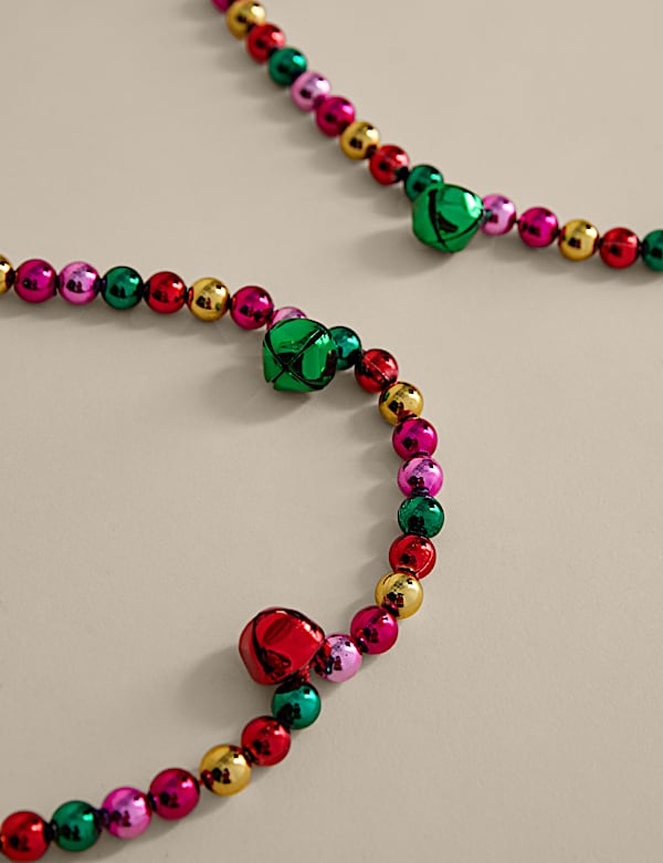 Guirlande multicolore &agrave; motif cloche - BE