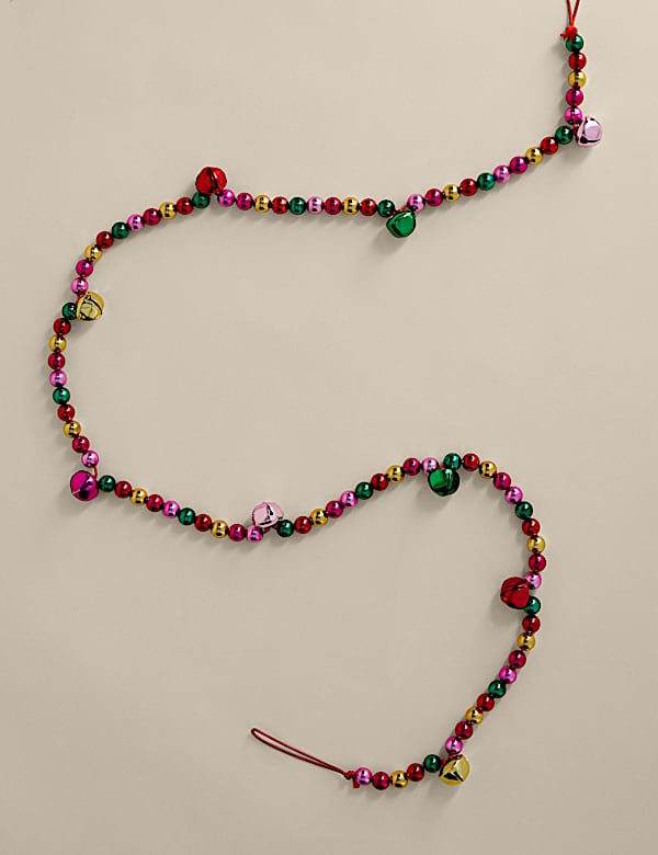 Multicoloured Bell Tree Garland - HR