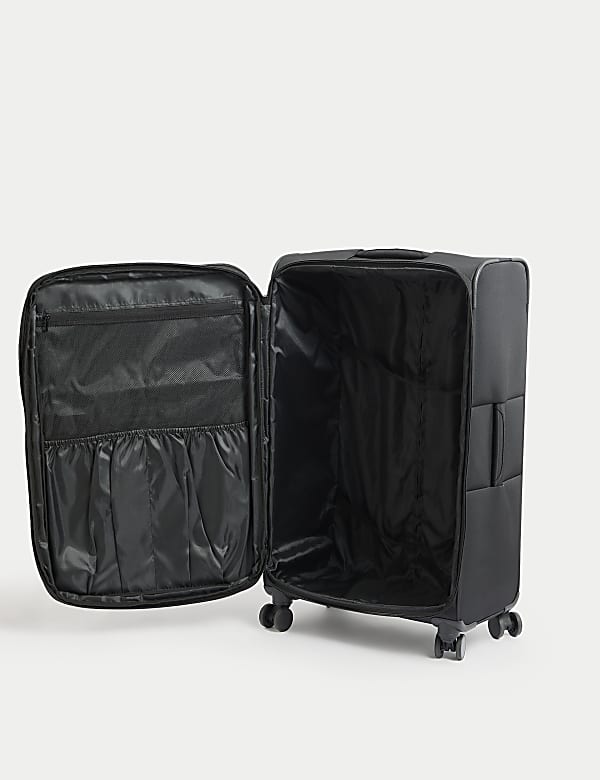 Set 3 Koper Kulit Lunak Montreal 4 Roda - ID