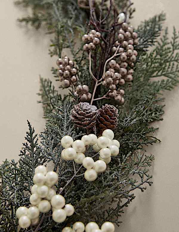 6ft Snowy Garland - CY