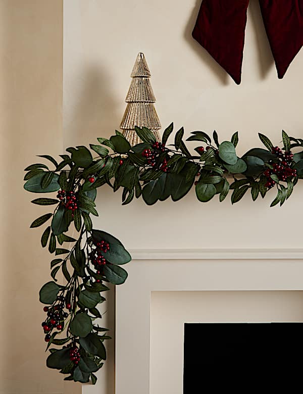 10ft Berry Garland - HR