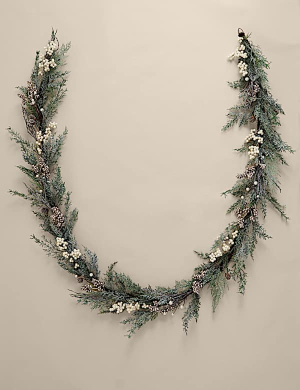 גרלנדת פירות יער מושלגים באורך 3 מטר - IL