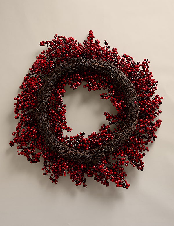Red Berry Wreath - SE