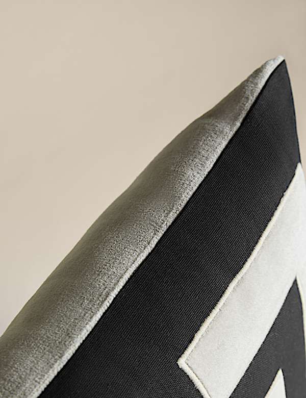 Box Applique Square Cushion - AL