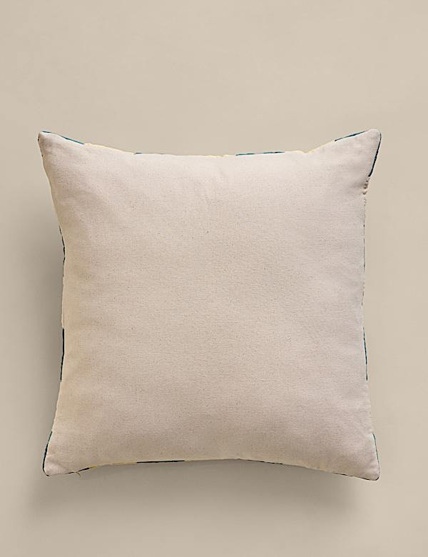 Pure Cotton Quilted Patchwork Cushion - JO