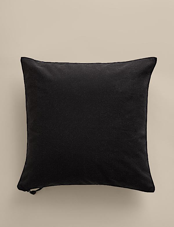 Leather Panel Cushion - FR
