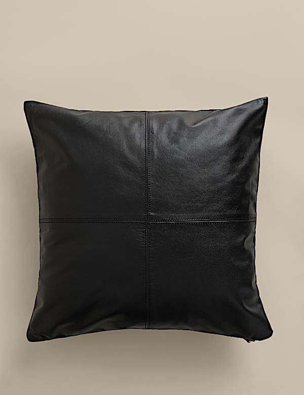 כרית עם חזית עור - IL