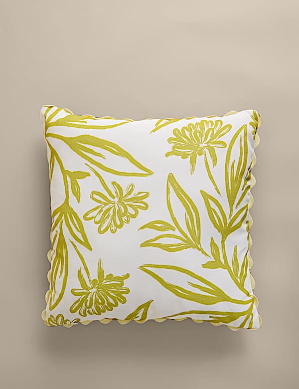 2 Pack Floral Outdoor Cushions - FR
